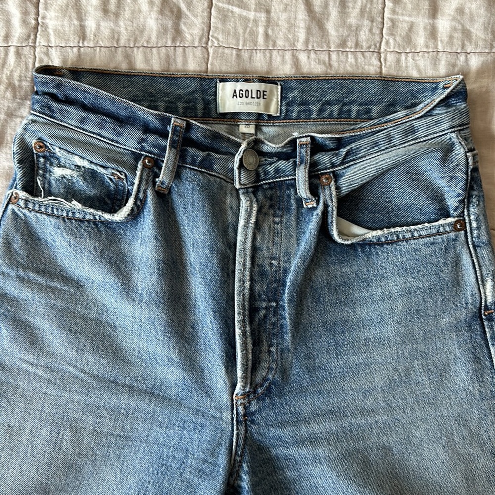 Agolde Riley Jean, Size 25 - Picture 5 of 9